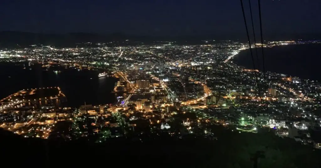 Mt Hakodate observatory