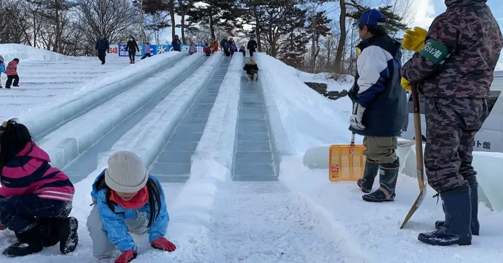 Onuma ice and snow festival