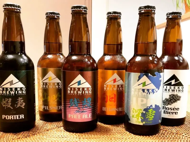 Hokkaido craft beer in Japan