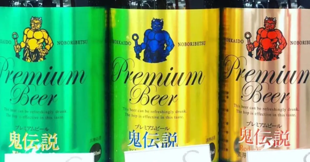 Hokkaido craft beer in Japan